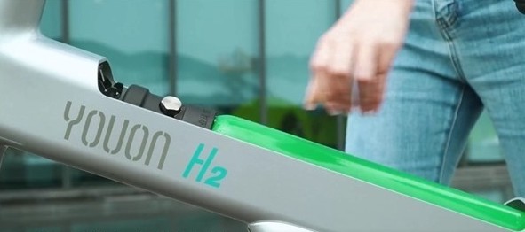 Nuova bici a idrogeno
