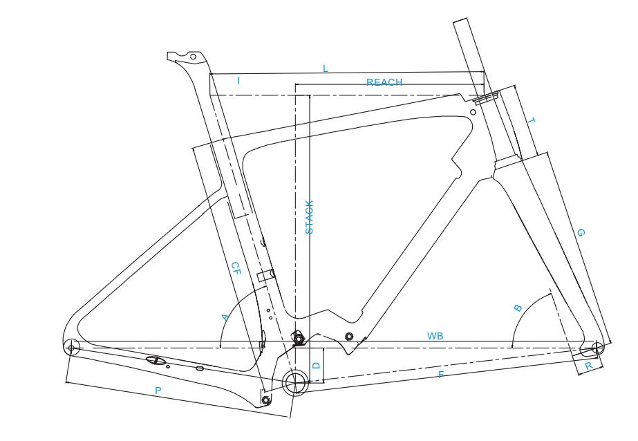 Telaio per bici da ghiaia elettrica