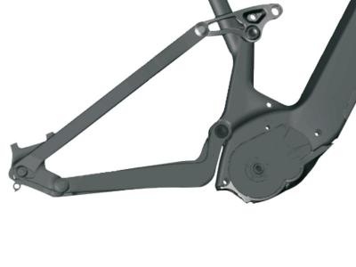 Carbon Mountain E-bike Frame