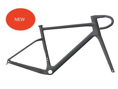 Fornitore dell'OEM TDC-GR55 2023 Disc Brake Carbon Gravel Bike Frameset with Integrated Handlebar della Cina